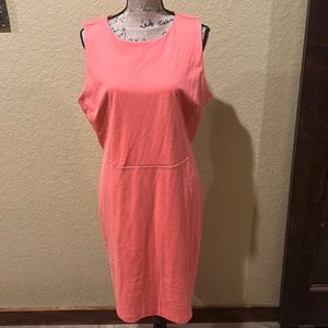 Old Navy sleeveless, sheath, peach dress, XL, like new | offer in description